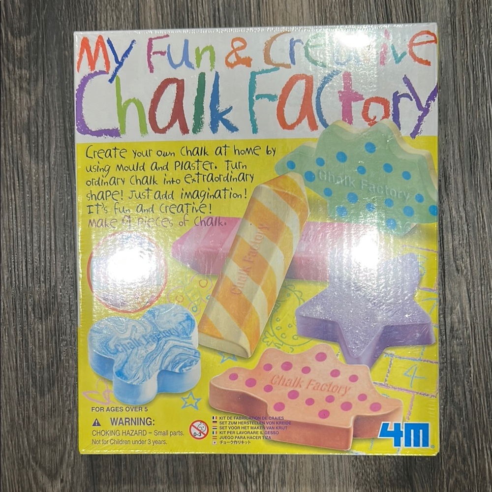 4M Creative Chalk Factory Kit - Multicolor